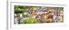 ¡Viva Mexico! Panoramic Collection - City of Colors Guanajuato III-Philippe Hugonnard-Framed Photographic Print