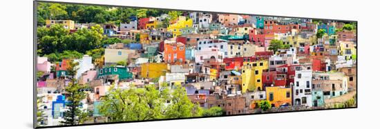 ¡Viva Mexico! Panoramic Collection - City of Colors Guanajuato III-Philippe Hugonnard-Mounted Photographic Print