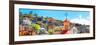 ¡Viva Mexico! Panoramic Collection - City of Colors Guanajuato-Philippe Hugonnard-Framed Photographic Print