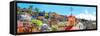 ¡Viva Mexico! Panoramic Collection - City of Colors Guanajuato-Philippe Hugonnard-Framed Stretched Canvas