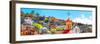 ¡Viva Mexico! Panoramic Collection - City of Colors Guanajuato-Philippe Hugonnard-Framed Photographic Print