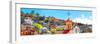 ¡Viva Mexico! Panoramic Collection - City of Colors Guanajuato-Philippe Hugonnard-Framed Photographic Print