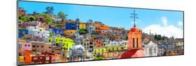 ¡Viva Mexico! Panoramic Collection - City of Colors Guanajuato-Philippe Hugonnard-Mounted Photographic Print