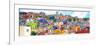 ¡Viva Mexico! Panoramic Collection - Colorful City Guanajuato II-Philippe Hugonnard-Framed Photographic Print