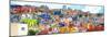 ¡Viva Mexico! Panoramic Collection - Colorful City Guanajuato II-Philippe Hugonnard-Mounted Photographic Print