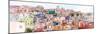 ¡Viva Mexico! Panoramic Collection - Colorful City Guanajuato III-Philippe Hugonnard-Mounted Photographic Print