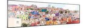 ¡Viva Mexico! Panoramic Collection - Colorful City Guanajuato III-Philippe Hugonnard-Mounted Photographic Print