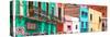 ¡Viva Mexico! Panoramic Collection - Colorful City Guanajuato-Philippe Hugonnard-Stretched Canvas