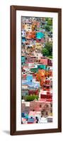 ¡Viva Mexico! Panoramic Collection - Colorful Cityscape - Guanajuato I-Philippe Hugonnard-Framed Photographic Print