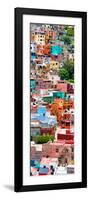 ¡Viva Mexico! Panoramic Collection - Colorful Cityscape - Guanajuato I-Philippe Hugonnard-Framed Photographic Print