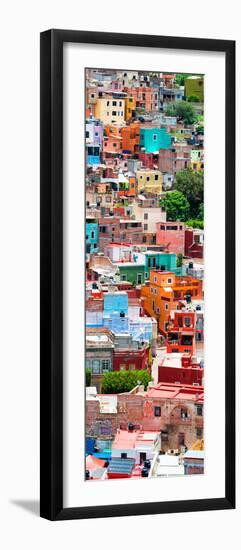 ¡Viva Mexico! Panoramic Collection - Colorful Cityscape - Guanajuato I-Philippe Hugonnard-Framed Premium Photographic Print