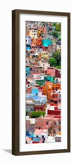 ¡Viva Mexico! Panoramic Collection - Colorful Cityscape - Guanajuato I-Philippe Hugonnard-Framed Photographic Print