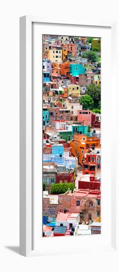¡Viva Mexico! Panoramic Collection - Colorful Cityscape - Guanajuato I-Philippe Hugonnard-Framed Photographic Print