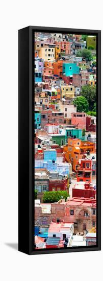¡Viva Mexico! Panoramic Collection - Colorful Cityscape - Guanajuato I-Philippe Hugonnard-Framed Stretched Canvas