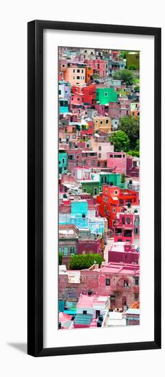 ¡Viva Mexico! Panoramic Collection - Colorful Cityscape - Guanajuato IX-Philippe Hugonnard-Framed Photographic Print