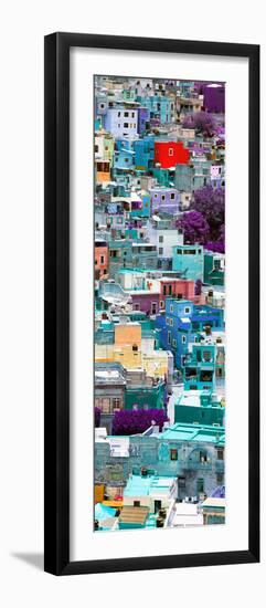¡Viva Mexico! Panoramic Collection - Colorful Cityscape - Guanajuato V-Philippe Hugonnard-Framed Photographic Print
