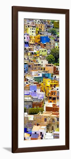¡Viva Mexico! Panoramic Collection - Colorful Cityscape - Guanajuato VII-Philippe Hugonnard-Framed Photographic Print