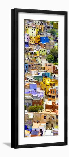 ¡Viva Mexico! Panoramic Collection - Colorful Cityscape - Guanajuato VII-Philippe Hugonnard-Framed Premium Photographic Print