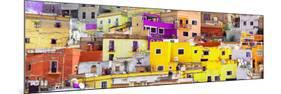 ¡Viva Mexico! Panoramic Collection - Colorful Cityscape Guanajuato XI-Philippe Hugonnard-Mounted Photographic Print