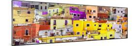 ¡Viva Mexico! Panoramic Collection - Colorful Cityscape Guanajuato XI-Philippe Hugonnard-Mounted Photographic Print