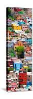 ¡Viva Mexico! Panoramic Collection - Colorful Cityscape - Guanajuato-Philippe Hugonnard-Stretched Canvas