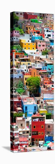 ¡Viva Mexico! Panoramic Collection - Colorful Cityscape - Guanajuato-Philippe Hugonnard-Stretched Canvas