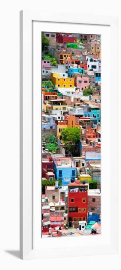 ¡Viva Mexico! Panoramic Collection - Colorful Cityscape - Guanajuato-Philippe Hugonnard-Framed Photographic Print