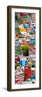 ¡Viva Mexico! Panoramic Collection - Colorful Cityscape - Guanajuato-Philippe Hugonnard-Framed Photographic Print