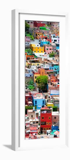 ¡Viva Mexico! Panoramic Collection - Colorful Cityscape - Guanajuato-Philippe Hugonnard-Framed Photographic Print