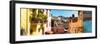 ¡Viva Mexico! Panoramic Collection - Colorful Houses - Guanajuato-Philippe Hugonnard-Framed Photographic Print