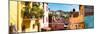 ¡Viva Mexico! Panoramic Collection - Colorful Houses - Guanajuato-Philippe Hugonnard-Mounted Photographic Print