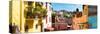 ¡Viva Mexico! Panoramic Collection - Colorful Houses - Guanajuato-Philippe Hugonnard-Stretched Canvas