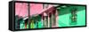 ¡Viva Mexico! Panoramic Collection - Colorful Houses in San Cristobal II-Philippe Hugonnard-Framed Stretched Canvas