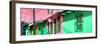 ¡Viva Mexico! Panoramic Collection - Colorful Houses in San Cristobal II-Philippe Hugonnard-Framed Photographic Print