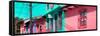 ¡Viva Mexico! Panoramic Collection - Colorful Houses in San Cristobal III-Philippe Hugonnard-Framed Stretched Canvas