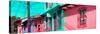 ¡Viva Mexico! Panoramic Collection - Colorful Houses in San Cristobal III-Philippe Hugonnard-Stretched Canvas