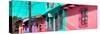 ¡Viva Mexico! Panoramic Collection - Colorful Houses in San Cristobal III-Philippe Hugonnard-Stretched Canvas