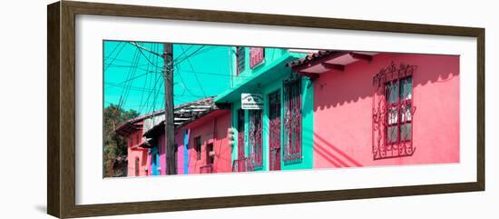 ¡Viva Mexico! Panoramic Collection - Colorful Houses in San Cristobal III-Philippe Hugonnard-Framed Photographic Print