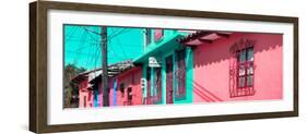 ¡Viva Mexico! Panoramic Collection - Colorful Houses in San Cristobal III-Philippe Hugonnard-Framed Photographic Print