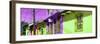 ¡Viva Mexico! Panoramic Collection - Colorful Houses in San Cristobal IV-Philippe Hugonnard-Framed Photographic Print