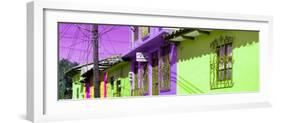 ¡Viva Mexico! Panoramic Collection - Colorful Houses in San Cristobal IV-Philippe Hugonnard-Framed Photographic Print