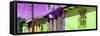 ¡Viva Mexico! Panoramic Collection - Colorful Houses in San Cristobal IV-Philippe Hugonnard-Framed Stretched Canvas