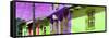 ¡Viva Mexico! Panoramic Collection - Colorful Houses in San Cristobal IV-Philippe Hugonnard-Framed Stretched Canvas