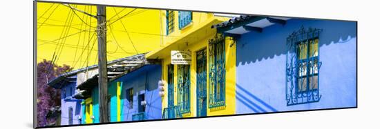 ¡Viva Mexico! Panoramic Collection - Colorful Houses in San Cristobal V-Philippe Hugonnard-Mounted Photographic Print