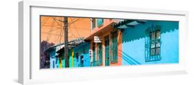 ¡Viva Mexico! Panoramic Collection - Colorful Houses in San Cristobal VI-Philippe Hugonnard-Framed Photographic Print