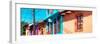 ¡Viva Mexico! Panoramic Collection - Colorful Houses in San Cristobal-Philippe Hugonnard-Framed Photographic Print