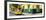 ¡Viva Mexico! Panoramic Collection - Colorful Mexican Street with Yellow Taxi-Philippe Hugonnard-Framed Photographic Print