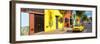 ¡Viva Mexico! Panoramic Collection - Colorful Mexican Street-Philippe Hugonnard-Framed Photographic Print