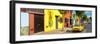 ¡Viva Mexico! Panoramic Collection - Colorful Mexican Street-Philippe Hugonnard-Framed Photographic Print