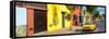 ¡Viva Mexico! Panoramic Collection - Colorful Mexican Street-Philippe Hugonnard-Framed Stretched Canvas